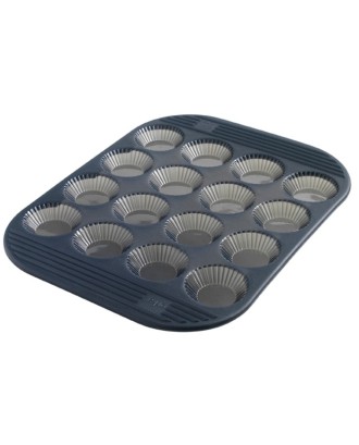 Tava pentru 16 mini-tarte, silicon - MASTRAD